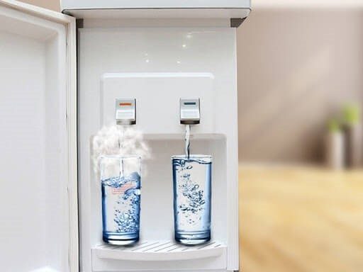 Máy lọc nước nóng lạnh tích hợp hai chức năng làm nóng - lạnh